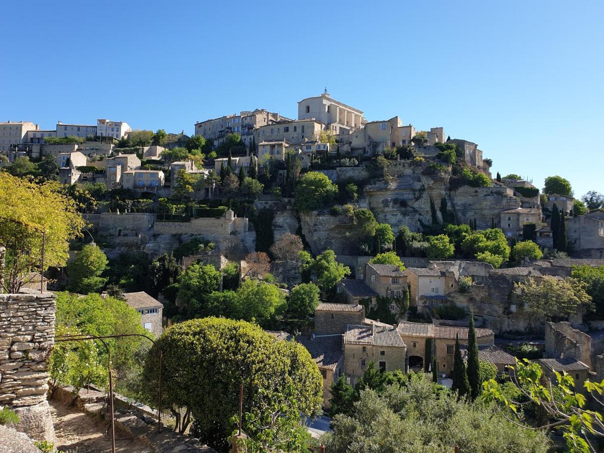 Le Mas Du Lavoir Gordes Bagian luar foto